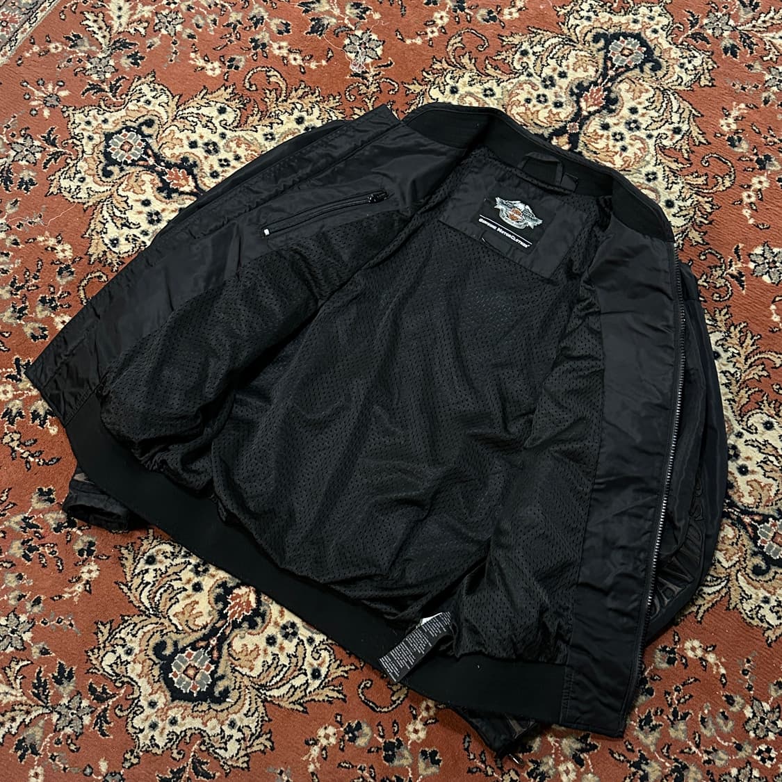 할리데이비슨 윌리 G 스컬 나일론 자켓 (L-XL) 봄버자켓 상품이미지8