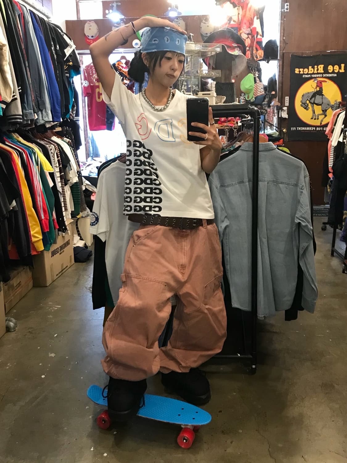 🩷 꼼데가르송 X 안티소셜클럽 콜라보 반팔 티셔츠 🩷 상품이미지4