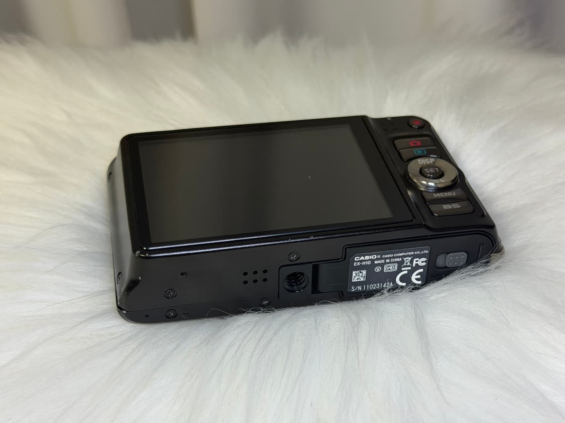 카시오 엑슬림 ex-h10 블랙 상품이미지8