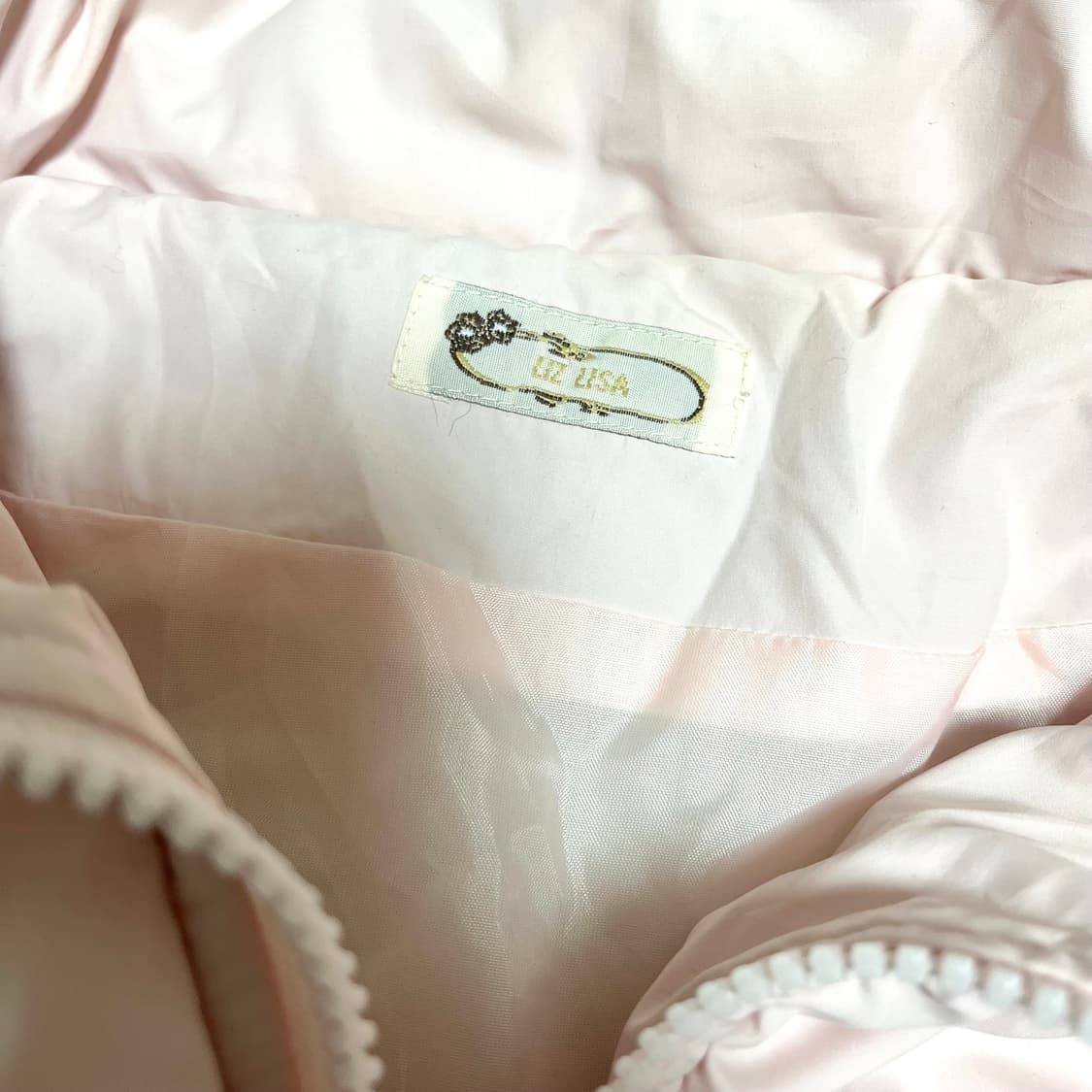 리즈리사 베이비핑크 퍼 숏패딩 히메가루 패딩 달천깔 푸퍼짜잔씨빈티지핀터 상품이미지3