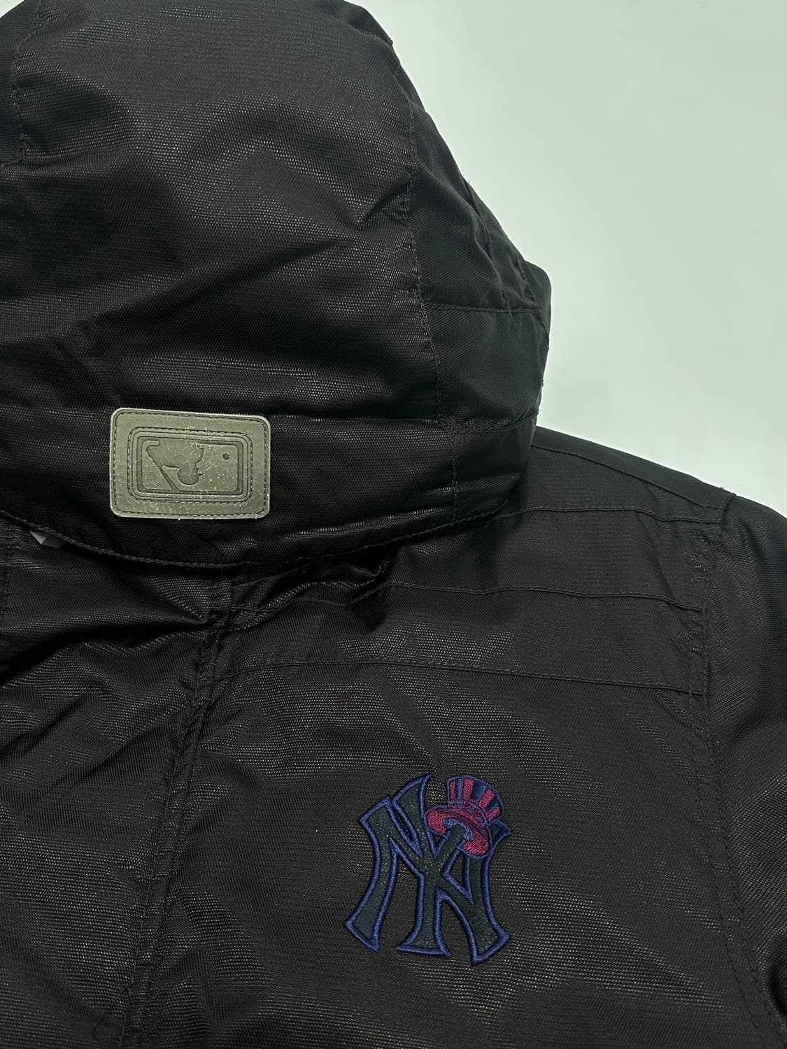 MLB 뉴욕양키즈 빈티지 후드 점퍼 상품이미지3