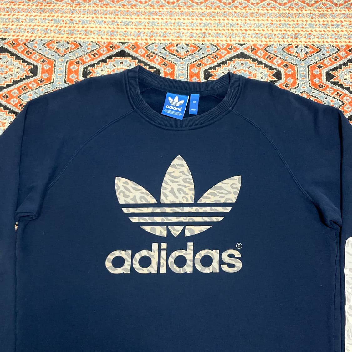 아디다스 파이어버드 호피 네이비 맨투맨 남성105 상품이미지2