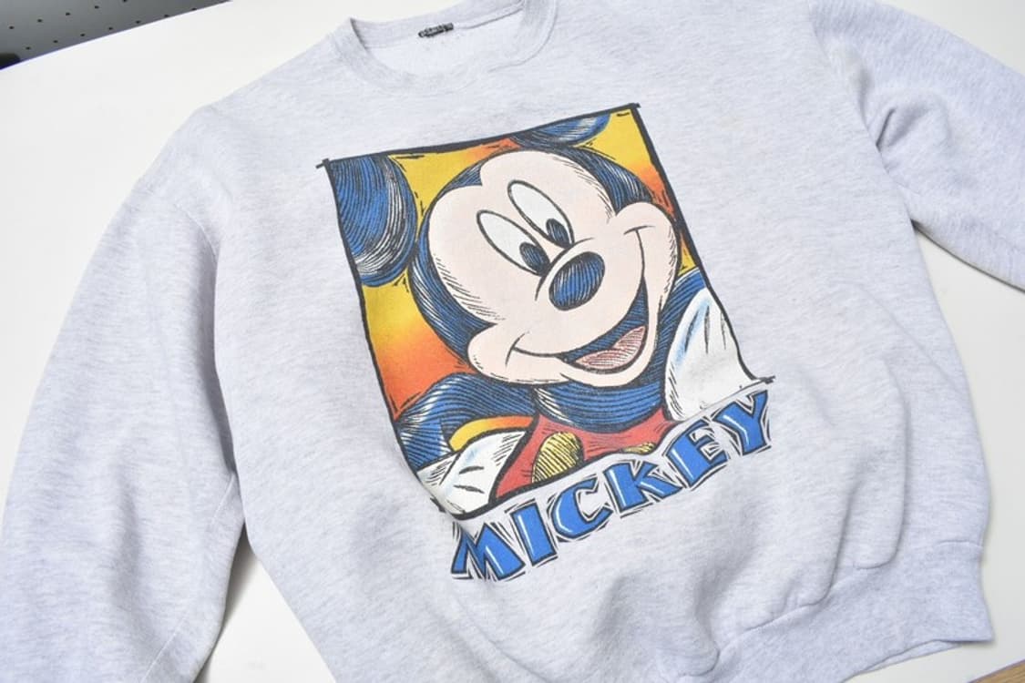 오피셜 미키마우스 맨투맨 스웻셔츠 N1287  상품이미지3