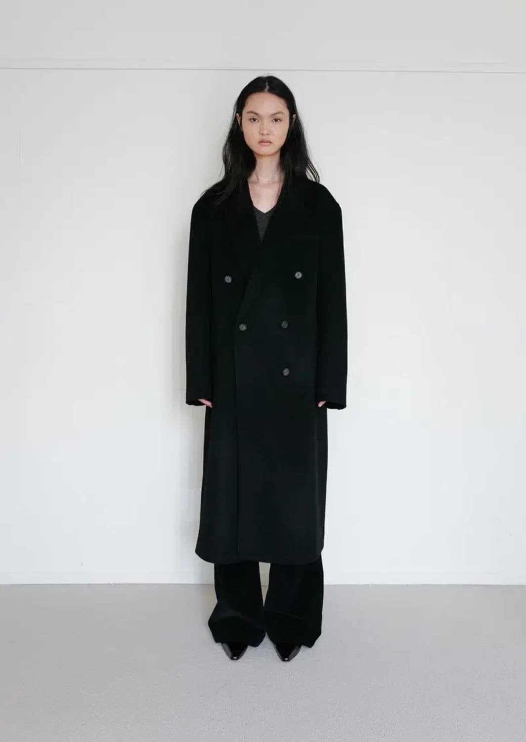repos handmade double maxi coat 구해요!! 상품이미지1