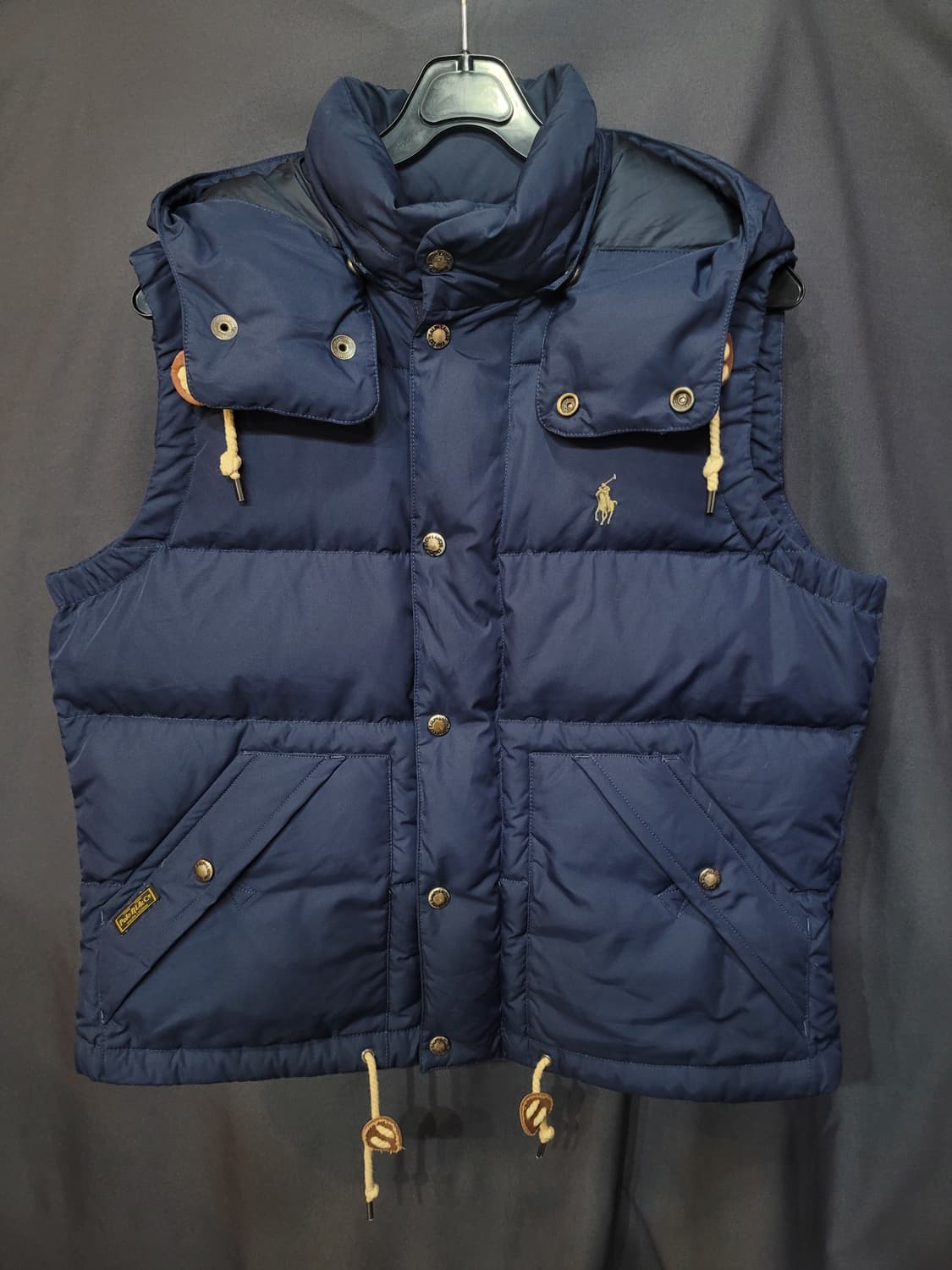 RALPH LAUREN 랄프로렌 다운 후드 패딩 베스트 상품이미지1