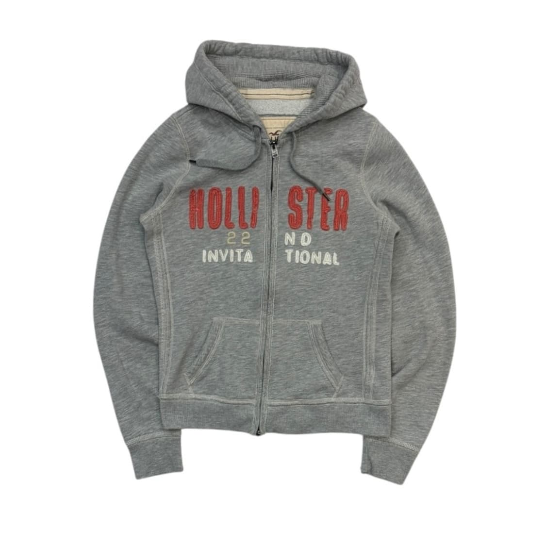 홀리스터 그레이 후드집업 M 상품이미지2