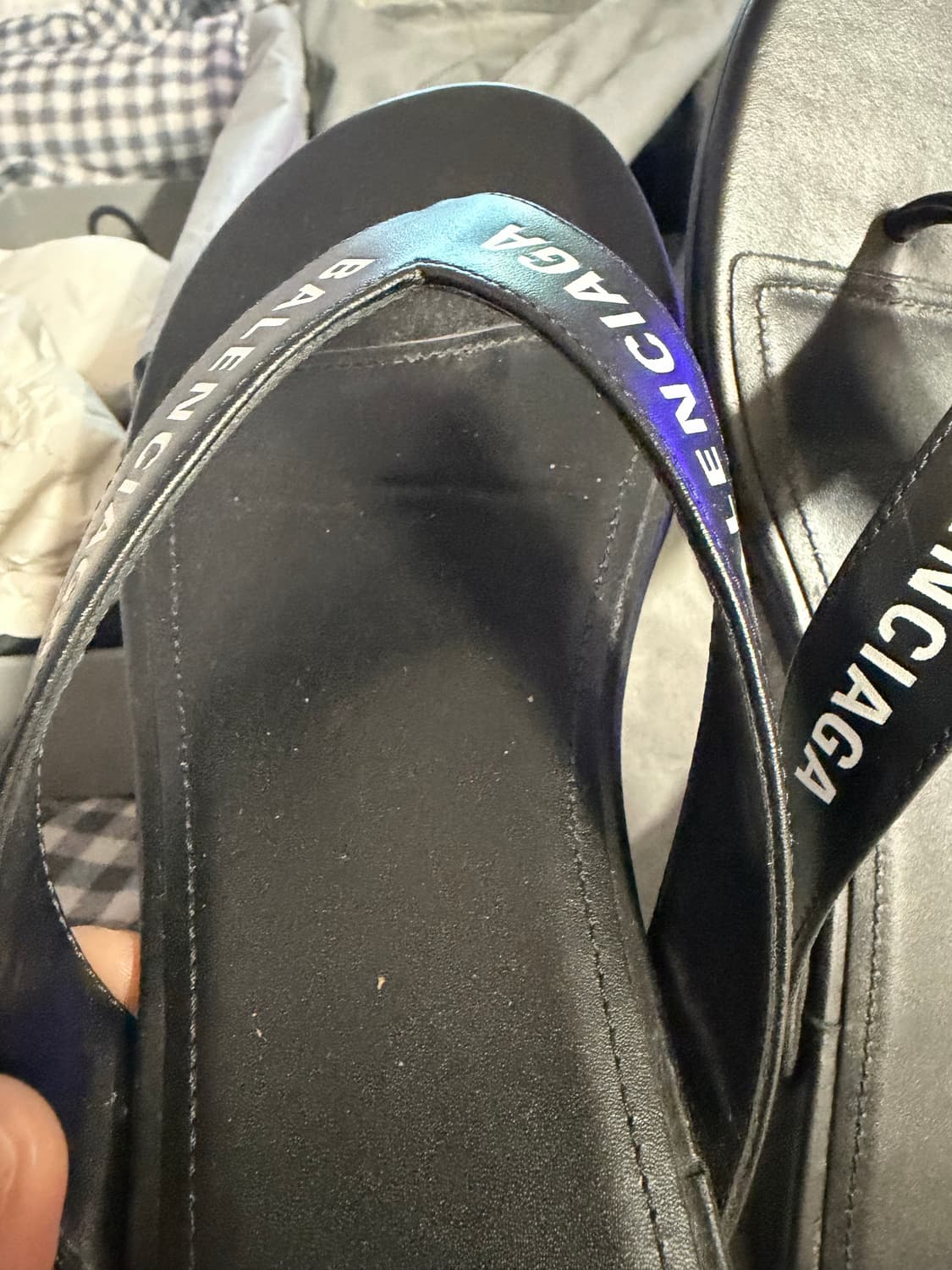 발렌시아가 쪼리 플립플랍 샌들 37사이즈 (240mm) 상품이미지5