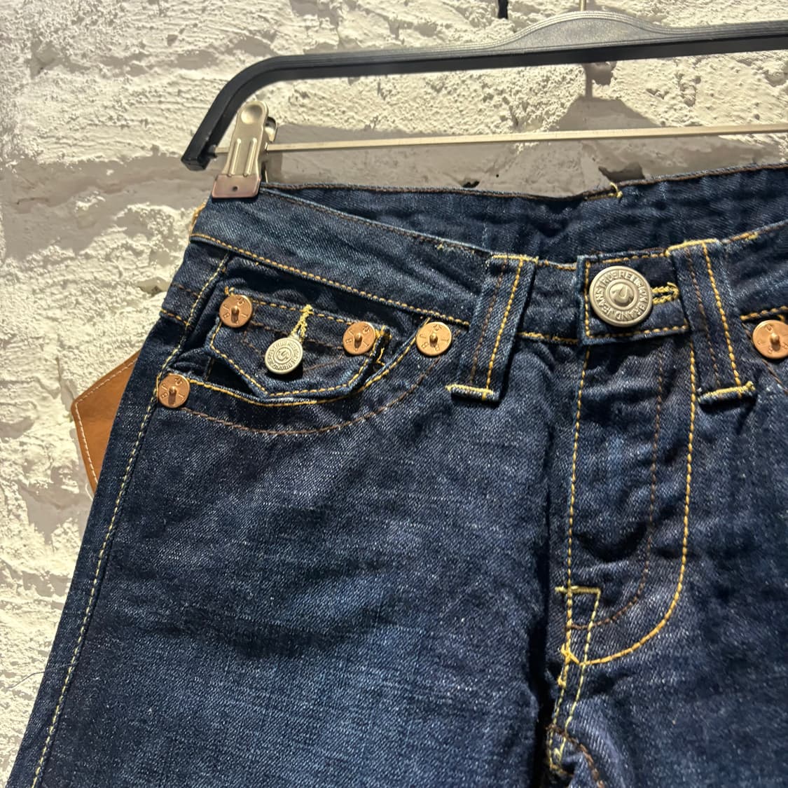 새상품)트루릴리젼 USA 부츠컷 데님팬츠 데드스탁 상품이미지3