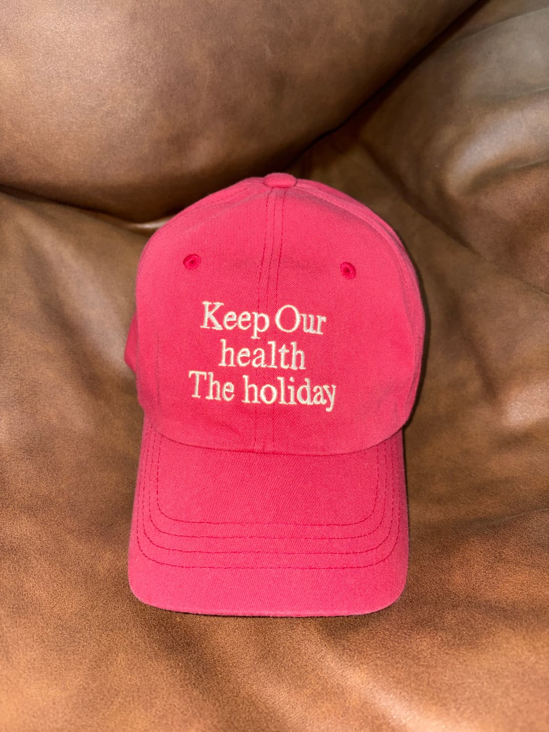 밀로 아카이브 자수 볼캡 상품이미지3