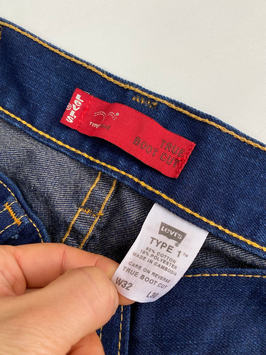[32] 리바이스 타입원 트루 부츠컷 데님팬츠 상품이미지7