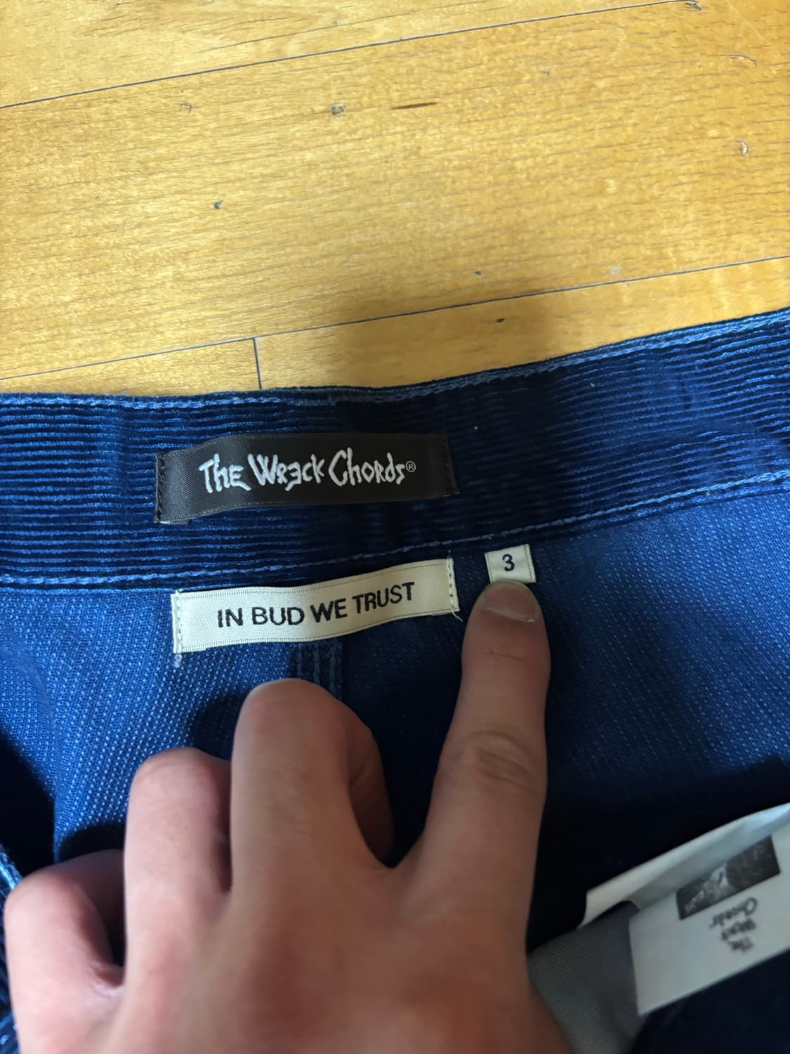 뤡코즈 코듀로이 더블니 팬츠 상품이미지2