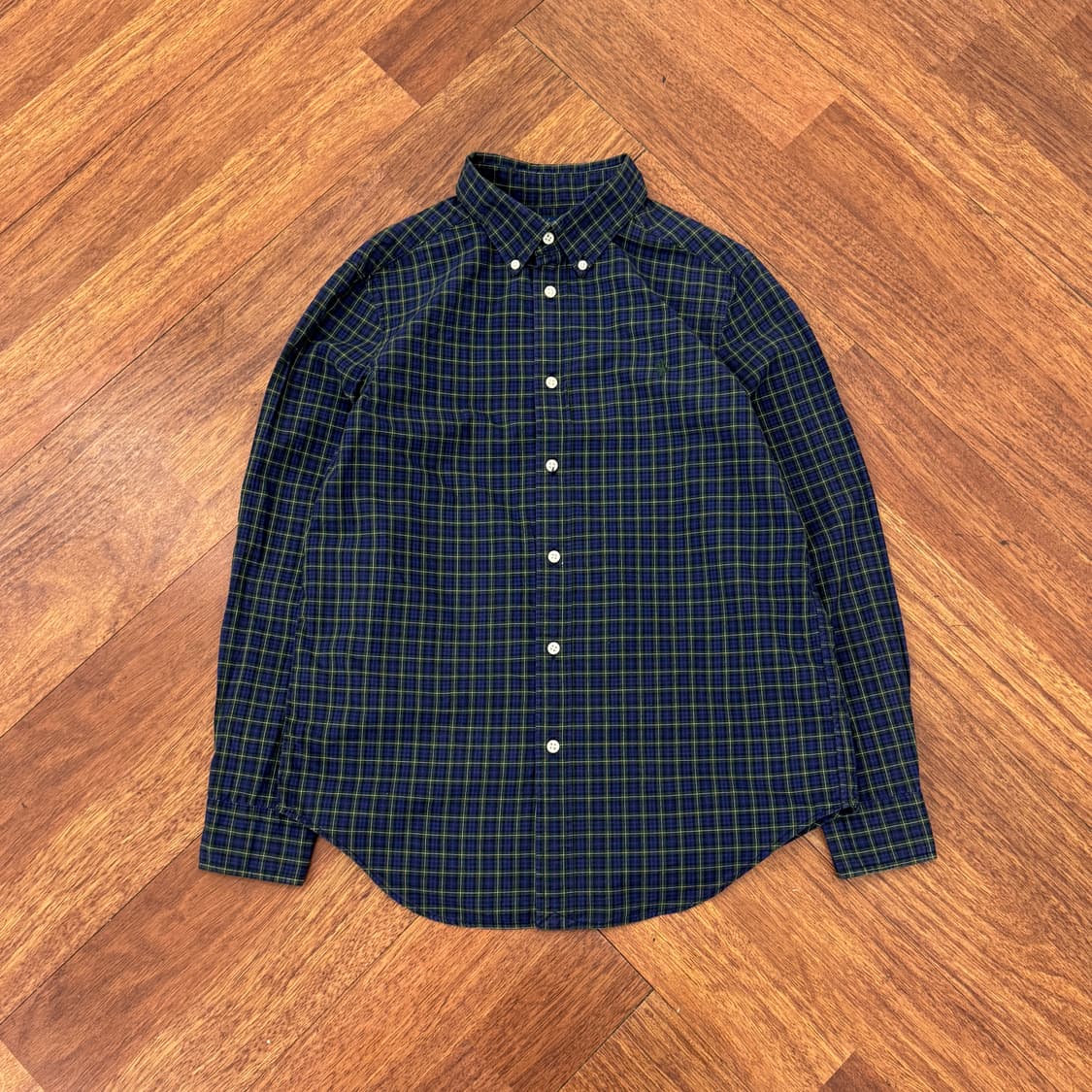 여성용 M 폴로 랄프로렌 체크 남방 셔츠  상품이미지1