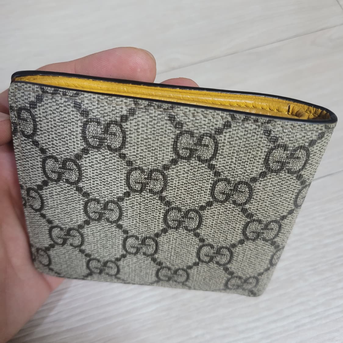 정품 구찌 네오 빈티지 GG 수프림 반지갑 상품이미지5