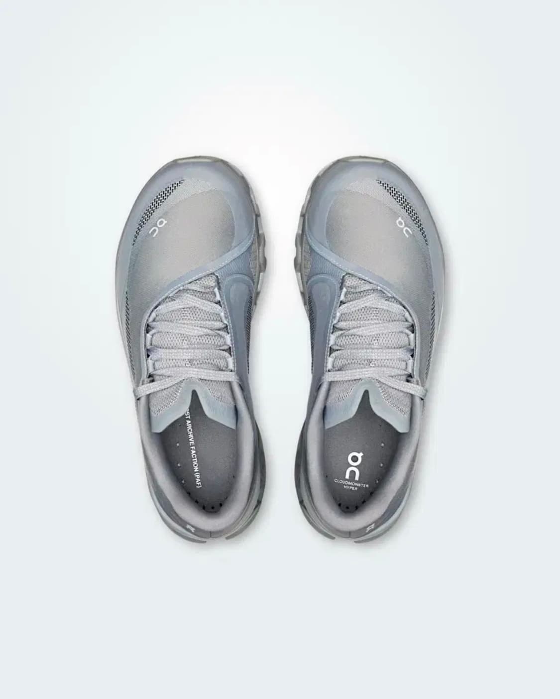 (W)온 러닝 x 포스트 아카이브 팩션 클라우드 몬스터 그레이 상품이미지1