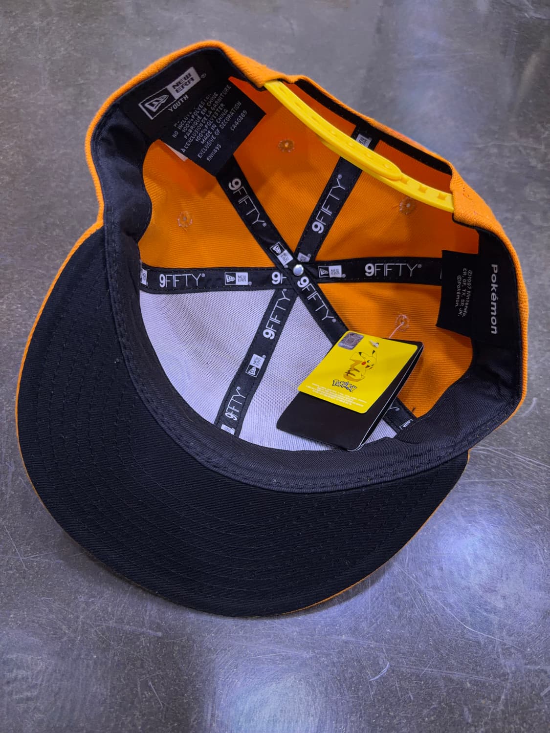 뉴에라 x 포켓몬스터 파이리 유스 키즈 캡 모자 상품이미지4