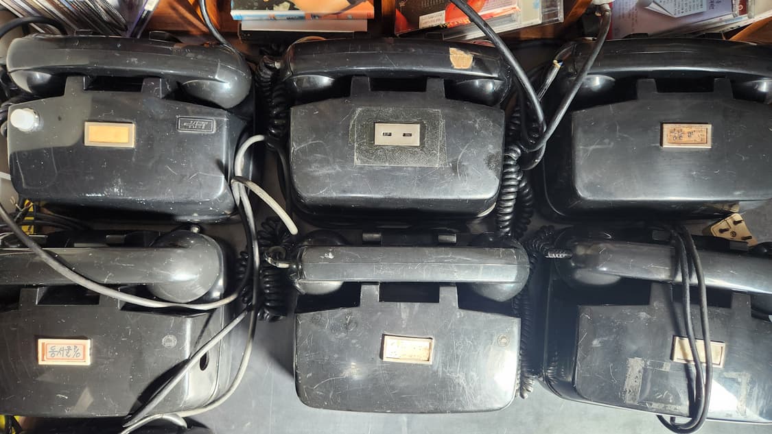 옛날 전화기 골동품 7개 상품이미지2