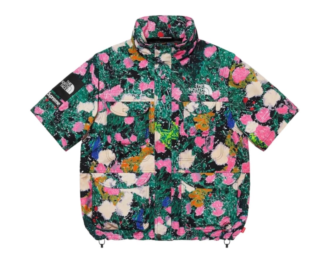 슈프림 x 노스페이스 트레킹 컨버터블 자켓 플라워/S 상품이미지2