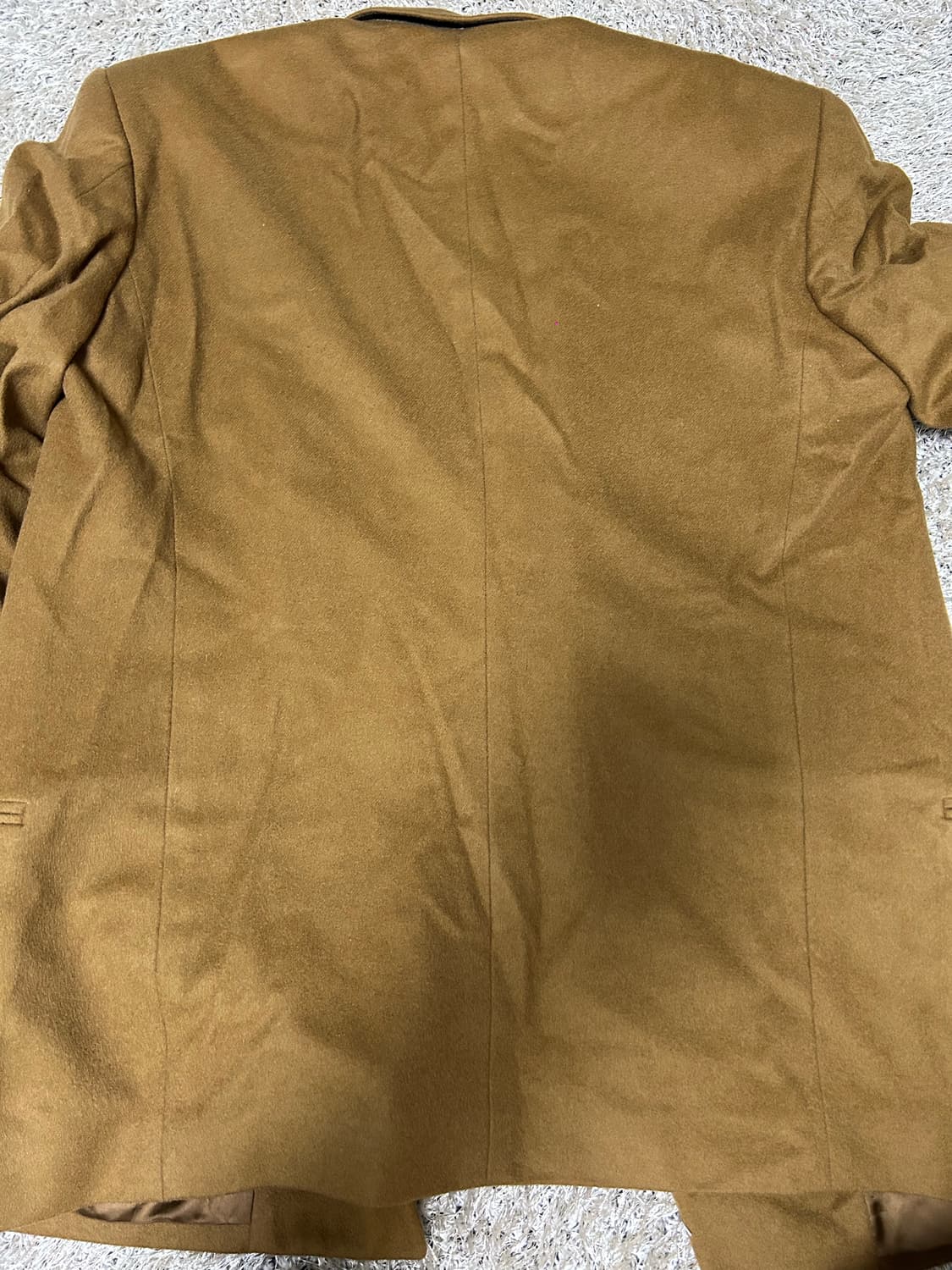 이태리제 조르지오알란 울 더블블레이저 사이즈 105 상품이미지5