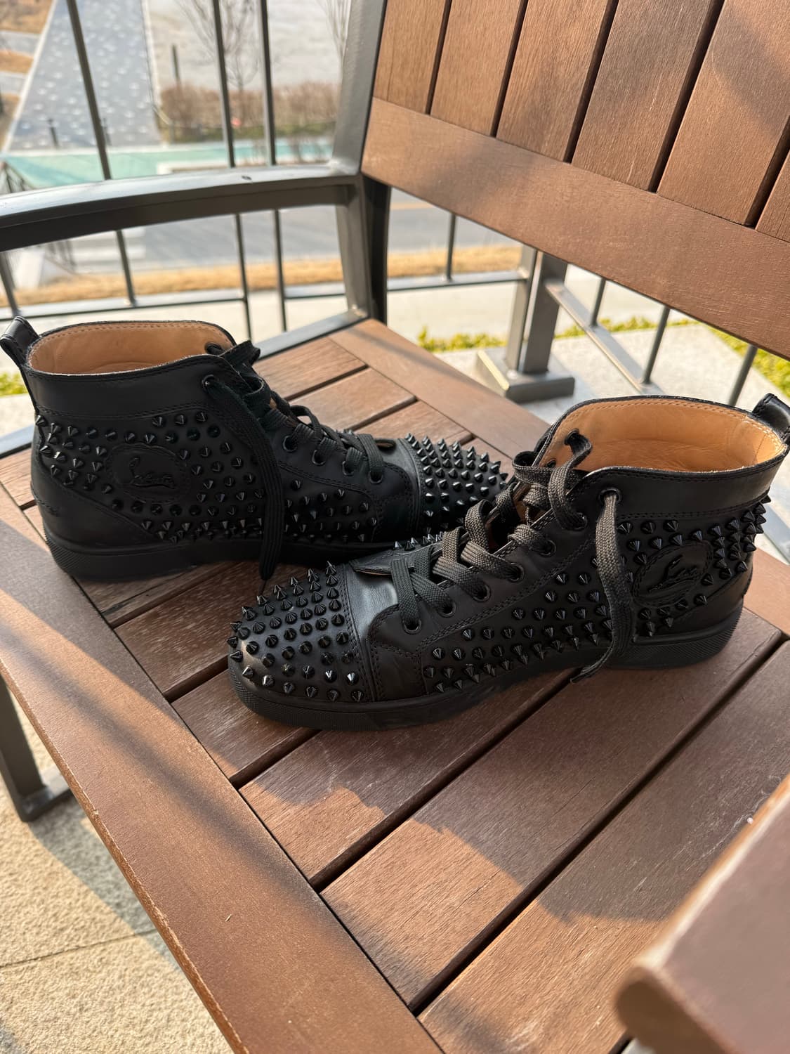 크리스찬 루부탱 하이탑 블랙 41 1/2 상품이미지6