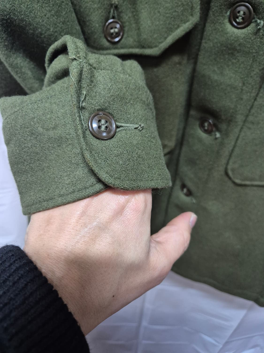 미군 모직 셔츠 상품이미지2