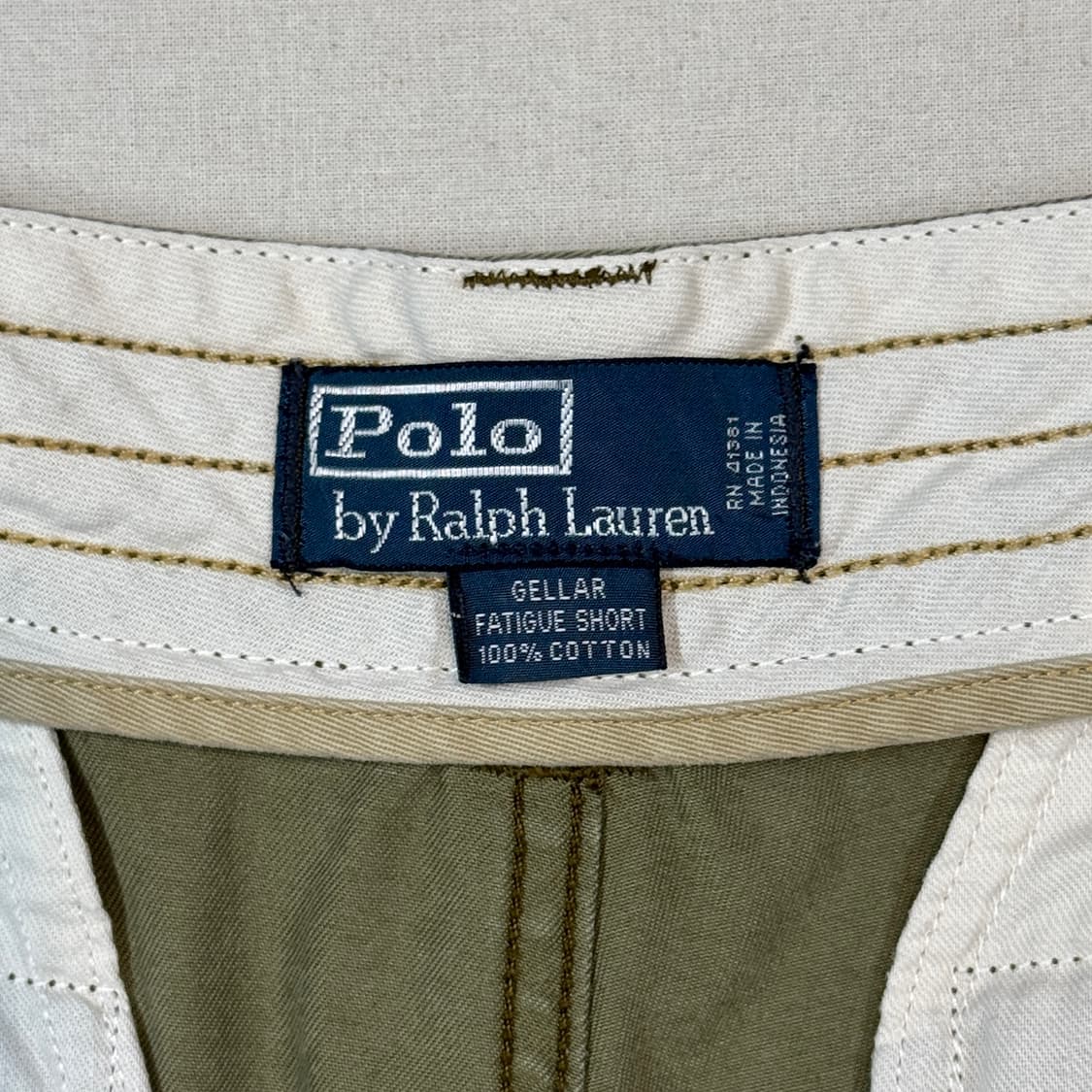36inch) 폴로 랄프로렌 빈티지 버뮤다 카고 팬츠 반바지 상품이미지9