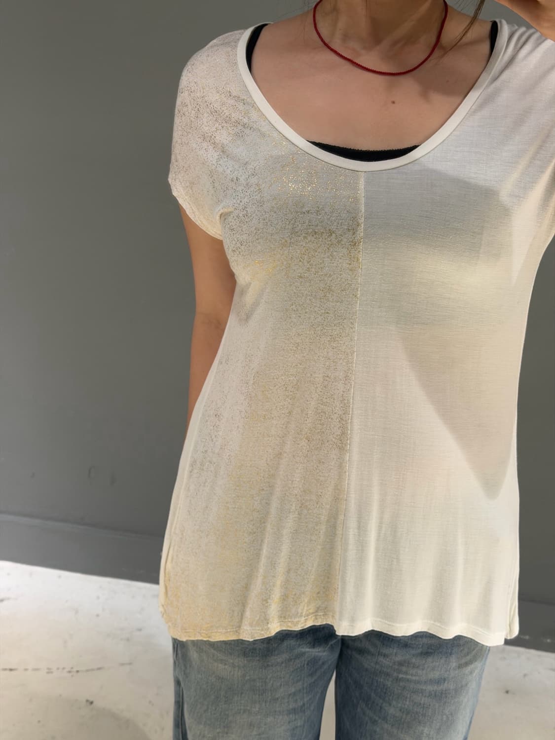 Calvin Klein archive half panel tee 상품이미지3