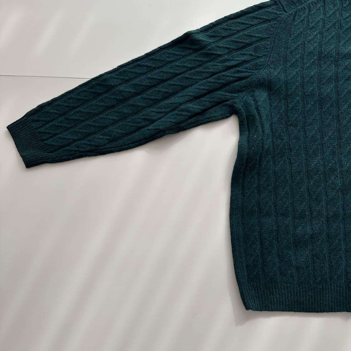 90s 새상품 바나나리퍼블릭 메리노울 니트 XL 상품이미지7