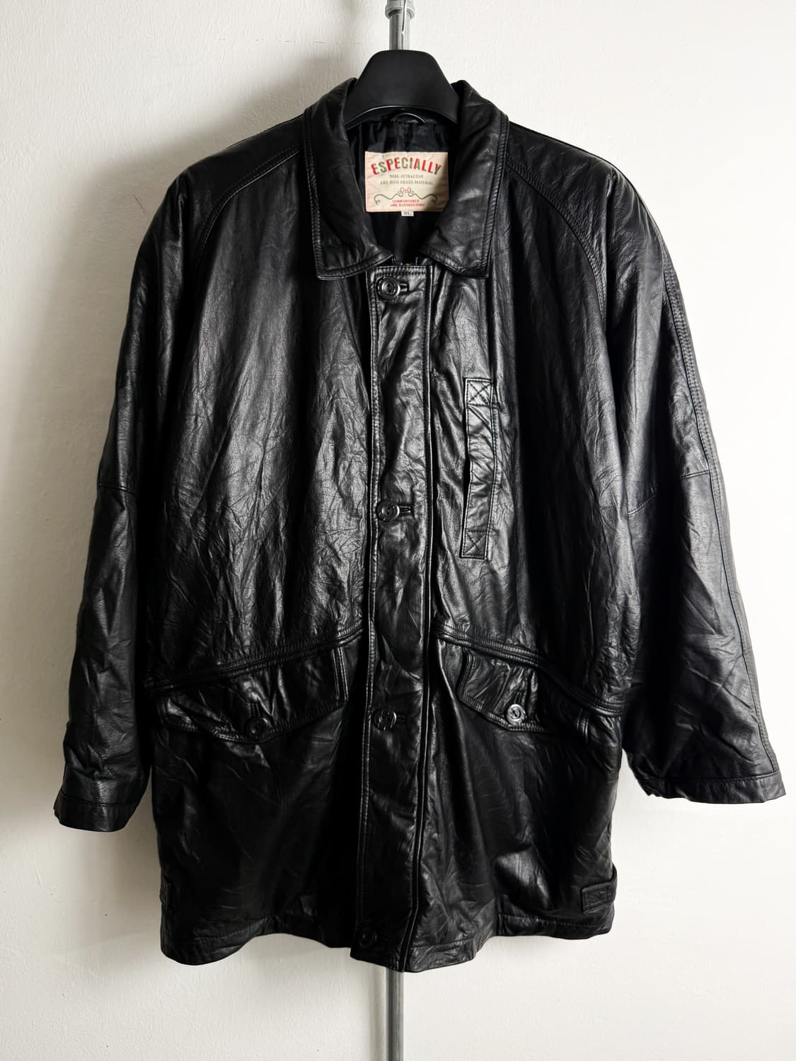 Especially Cowhide Leather Jacke 상품이미지3