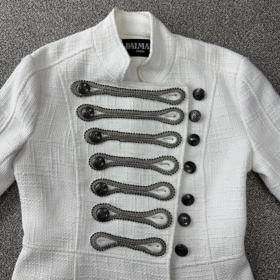 발망 밀리터리 트위드 자켓  상품이미지5