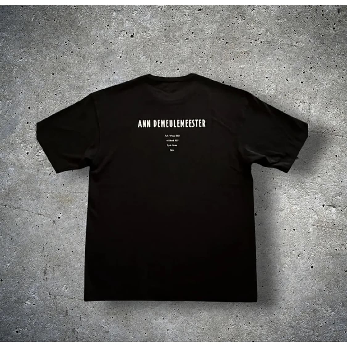 앤드뮐미스터 레드프린팅 오버사이즈 티셔츠 상품이미지3