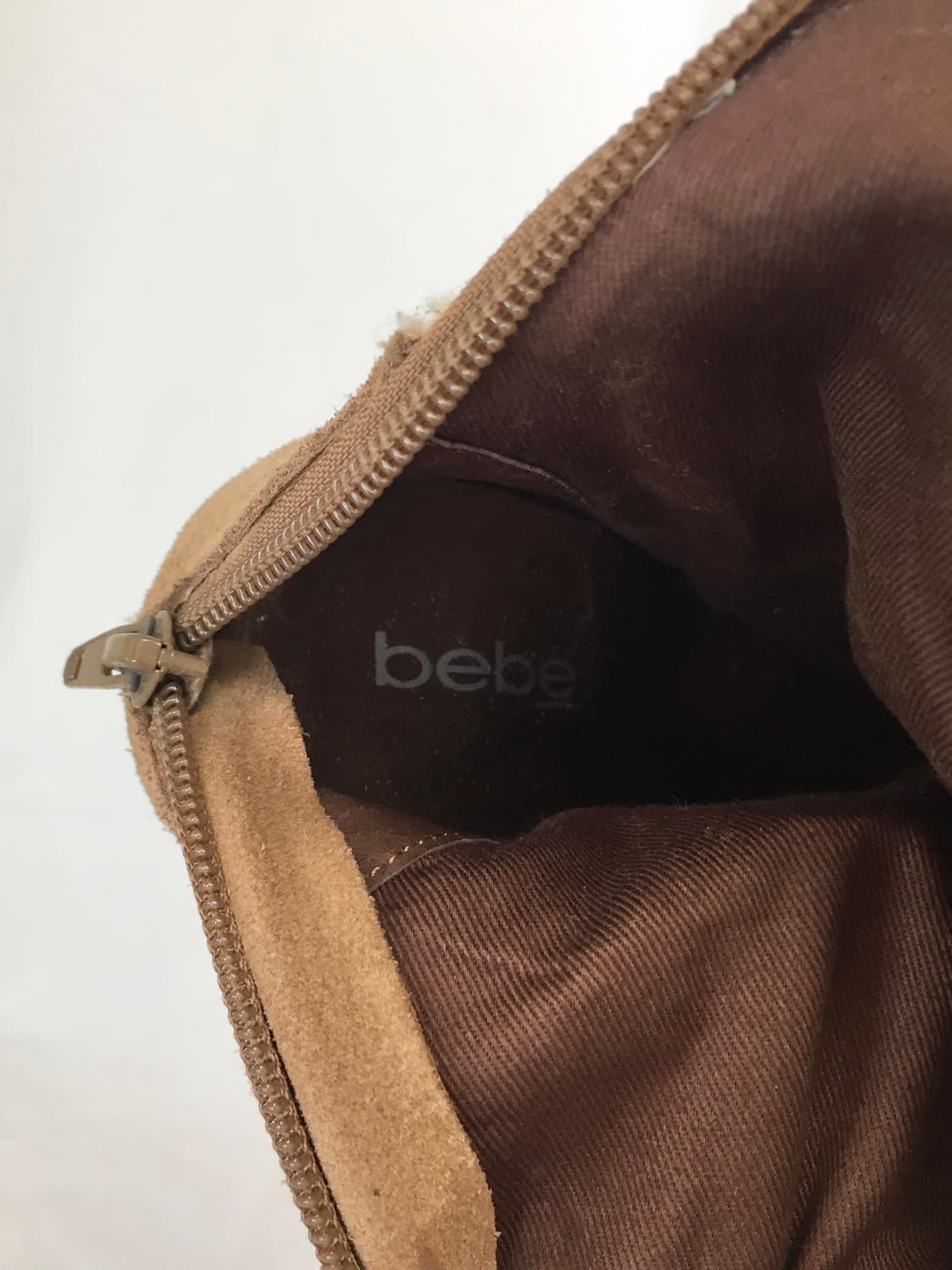 BEBE Mustang brown long Boots 상품이미지10