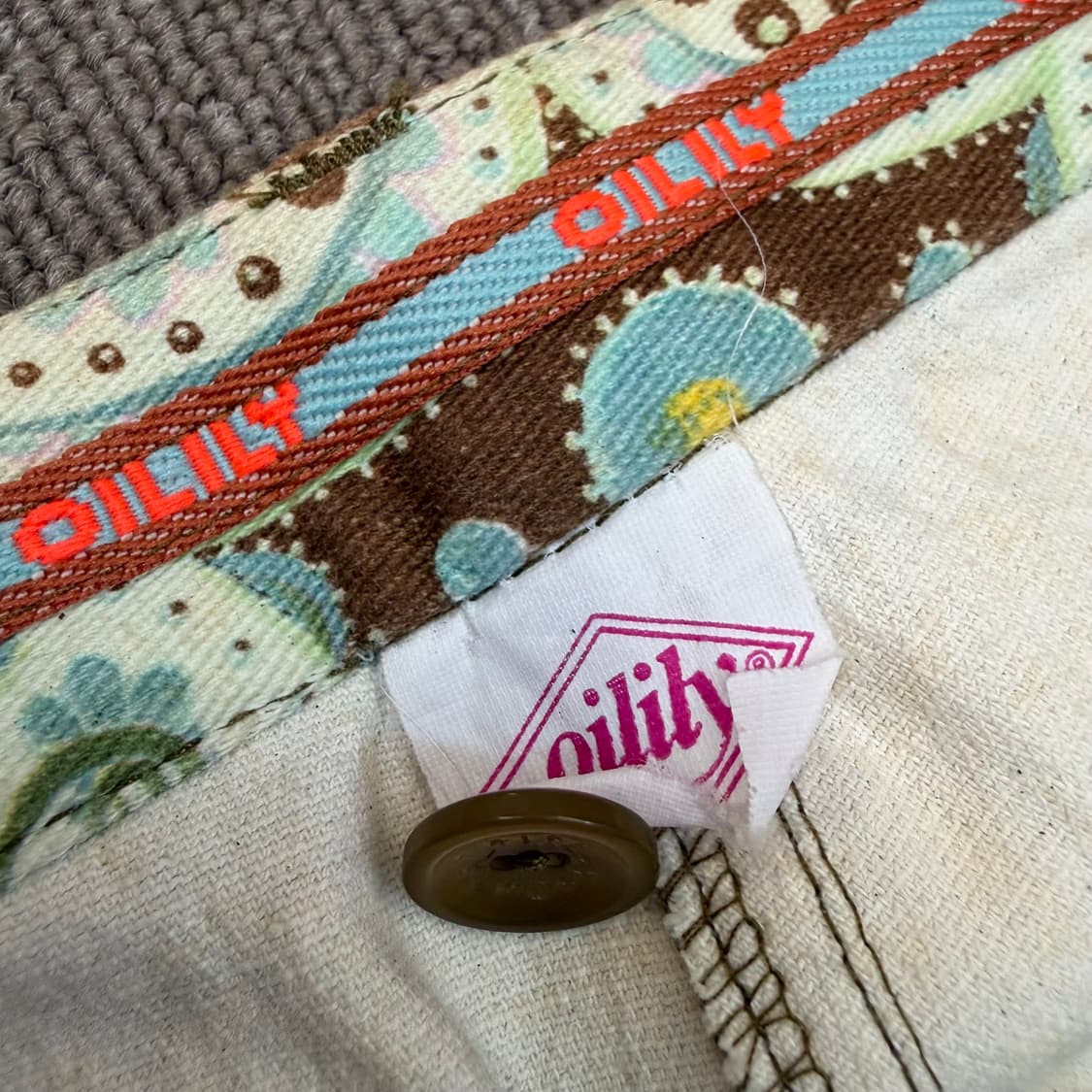 oilily 오일릴리 패턴 플레어 팬츠 40 상품이미지3