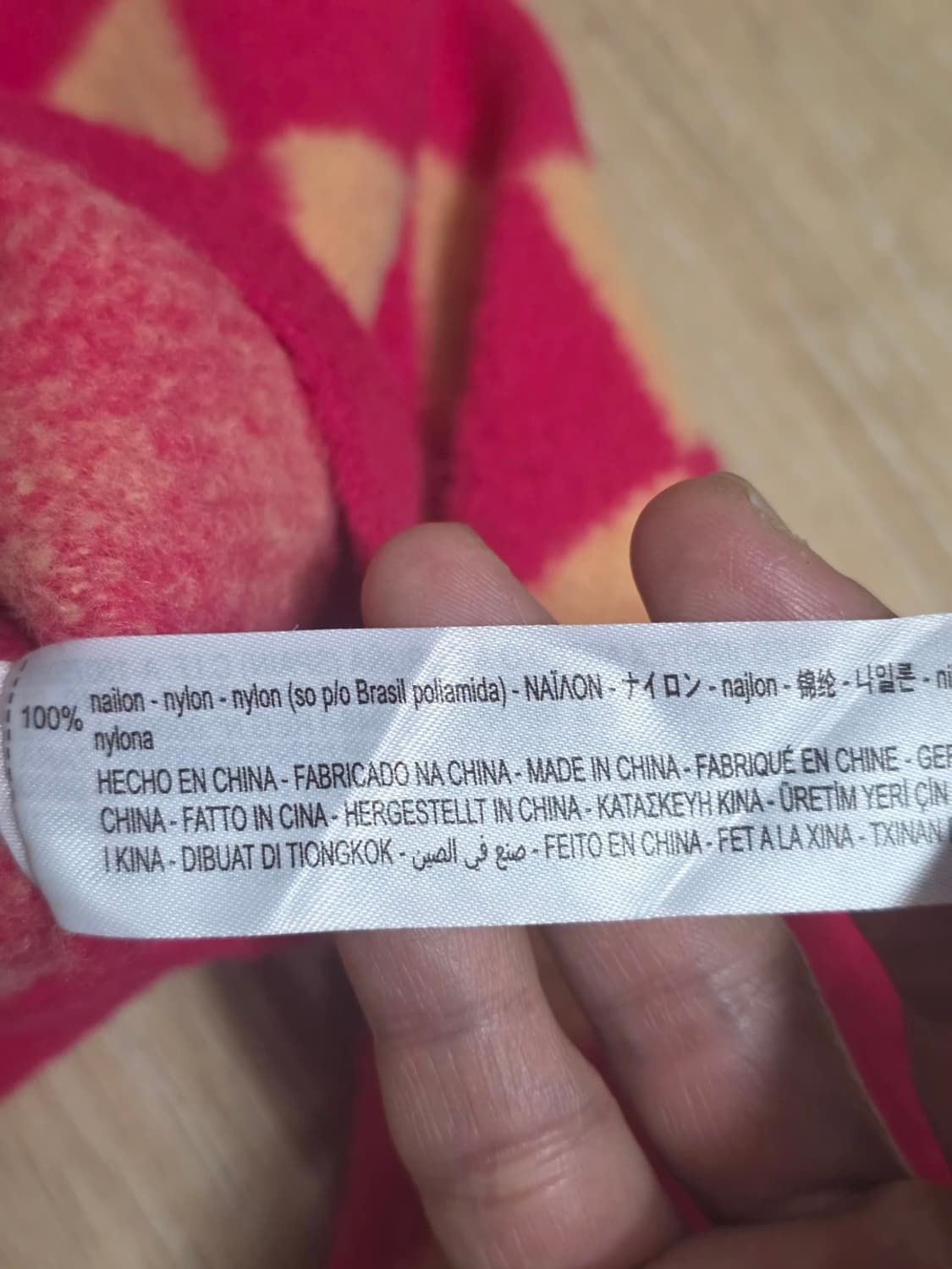 자라 아가일 크롭 니트 스웨터 S 상품이미지10