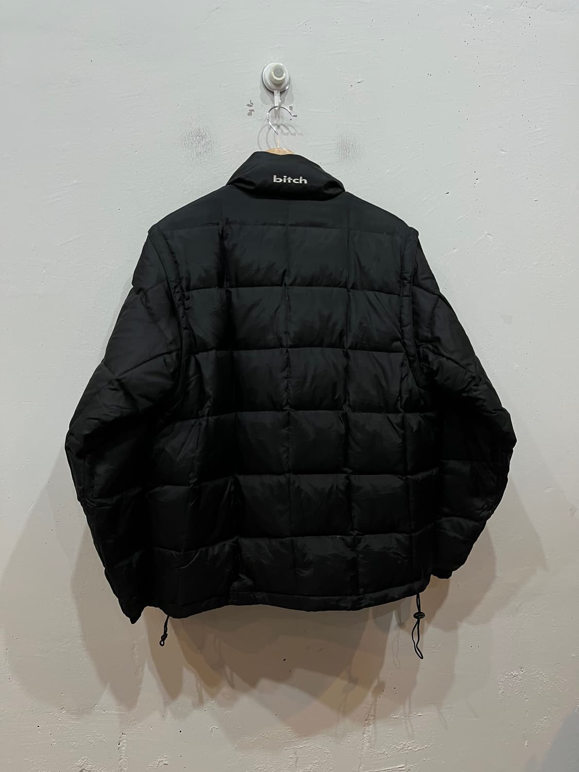 90s 비치 스케이트보드 2way 다운 패딩 상품이미지3