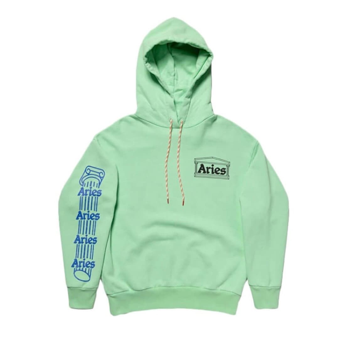 Aries 에리즈 연두색 후드티 S 상품이미지2