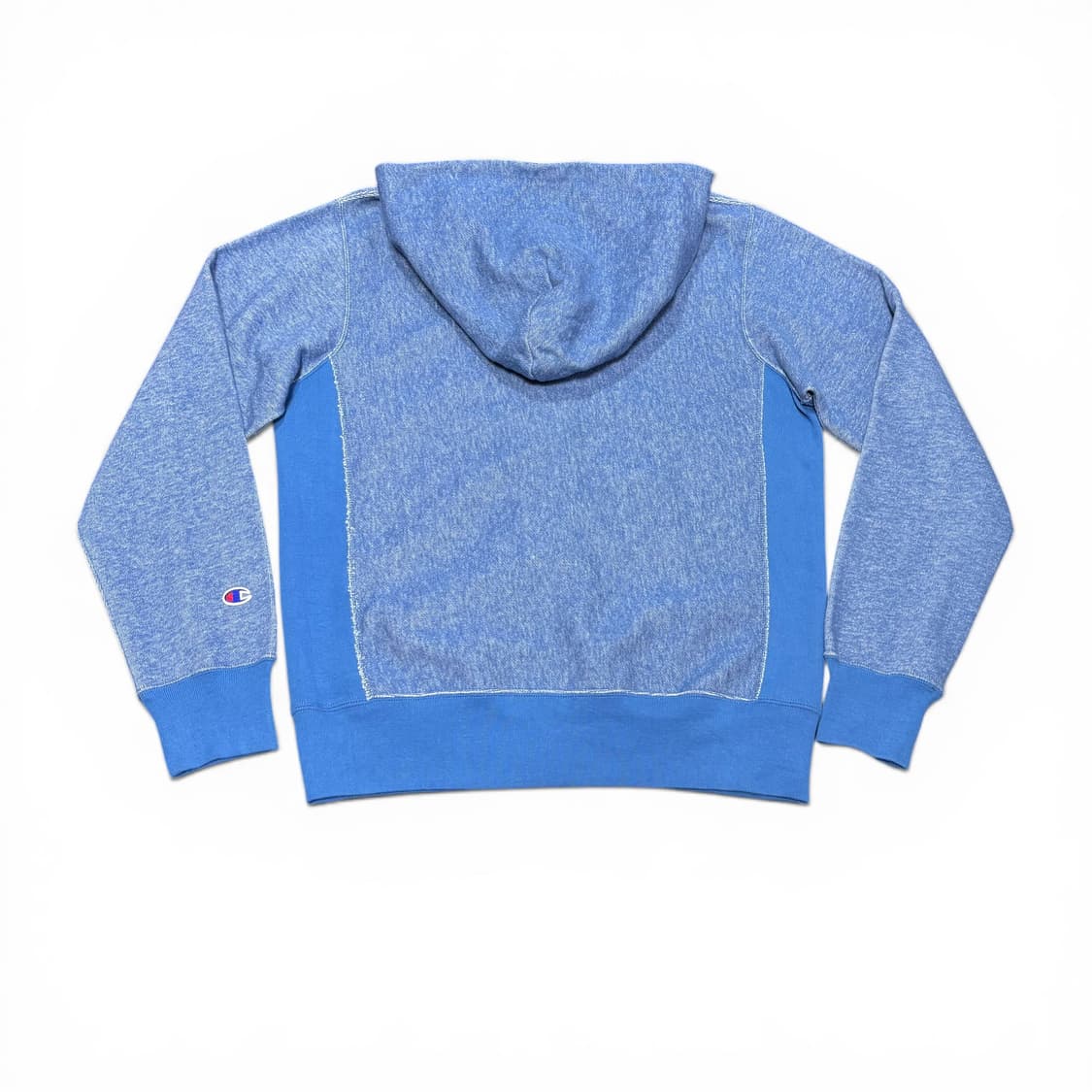 M 챔피온 리버스위브 청색 배색 후드집업 상품이미지2