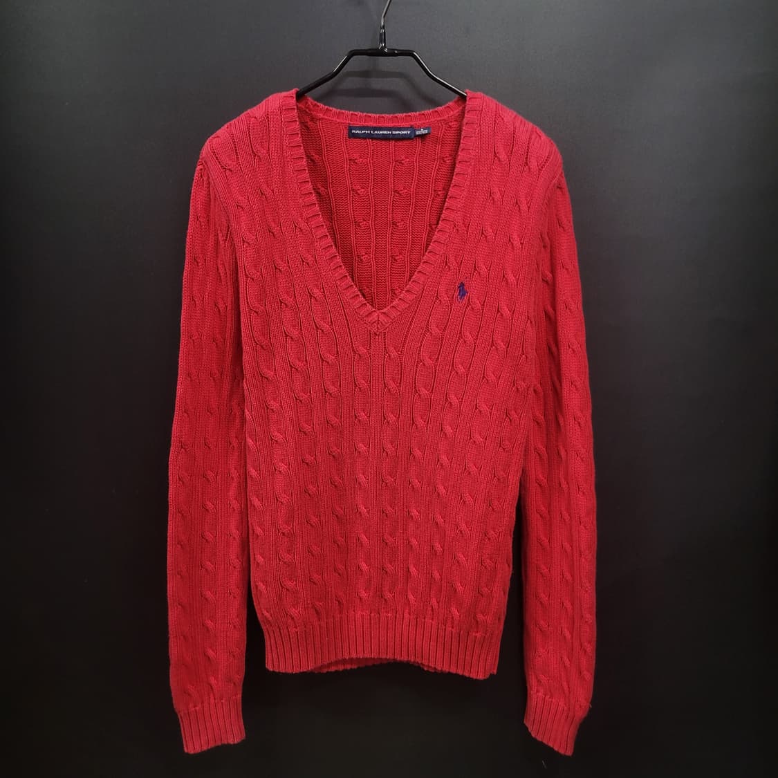 Ralph Lauren 랄프로렌 케이블 자수로고 니트  상품이미지7