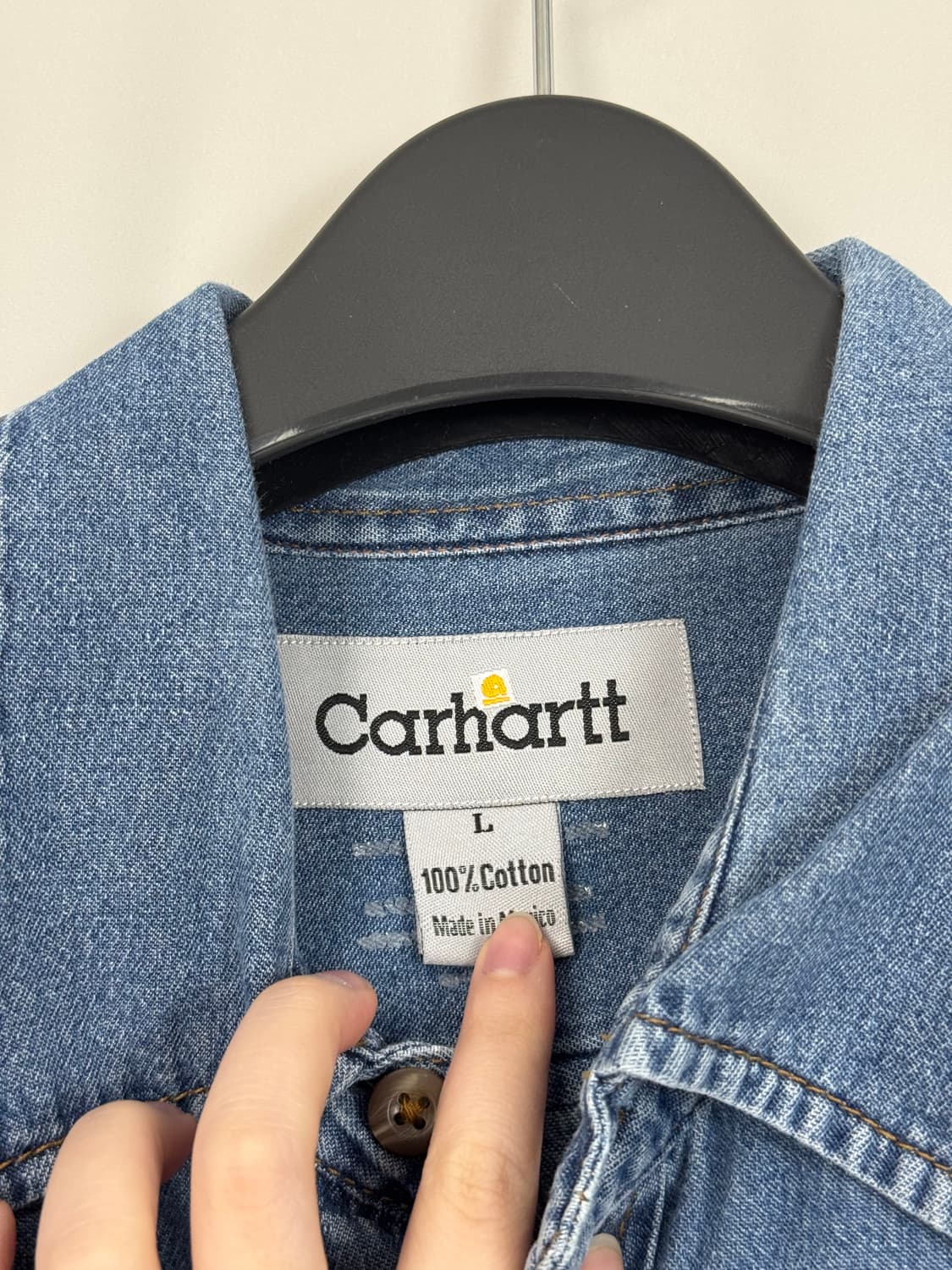 b306) 칼하트 워크 청셔츠 상품이미지3