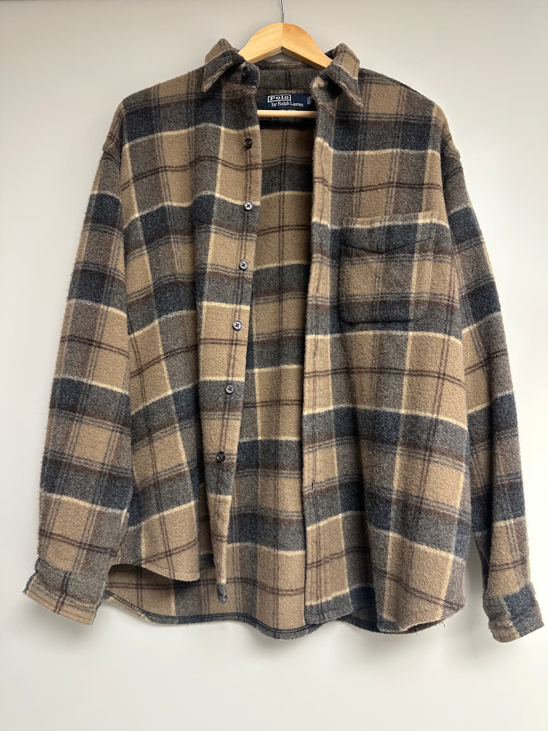 90s 폴로 캐시미어 셔츠 상품이미지1