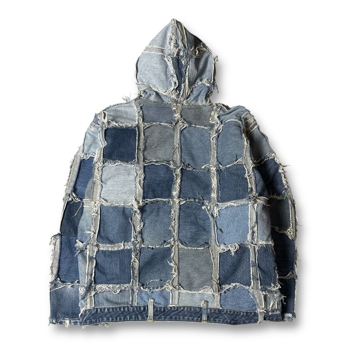 빈티지 패치워크 커스텀 데님 자켓 상품이미지2