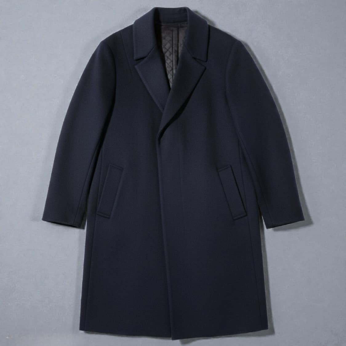 105)지오송지오 루즈핏 코트 FW늦가을 초겨울 다크네이비 상품이미지1