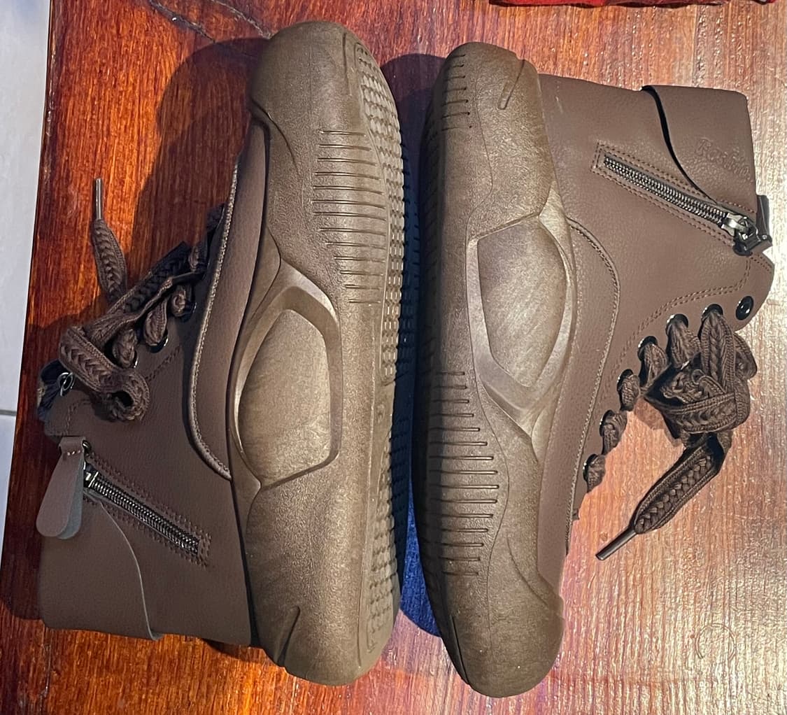 통굽 가죽 부츠/워커 상품이미지6