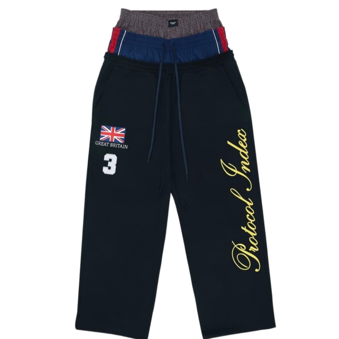 (2)프로토콜 인덱스 3레이어드 팬츠 상품이미지1