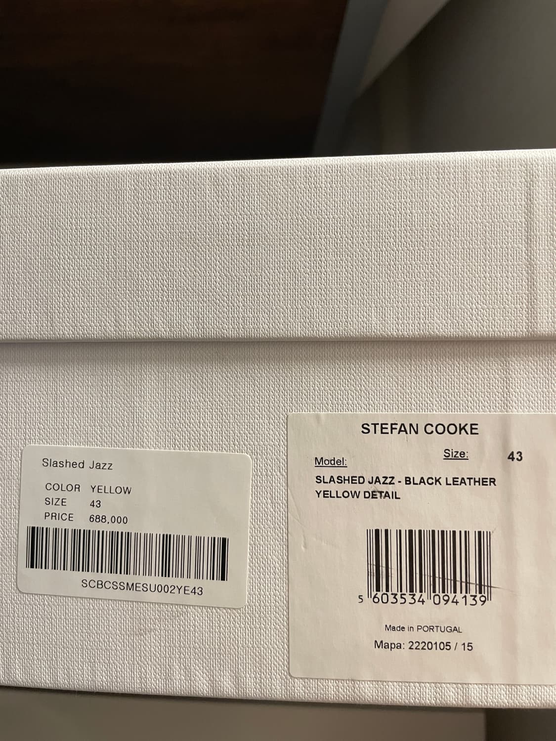 [43] 스테판쿡 슬래쉬 더비 옐로우 상품이미지4