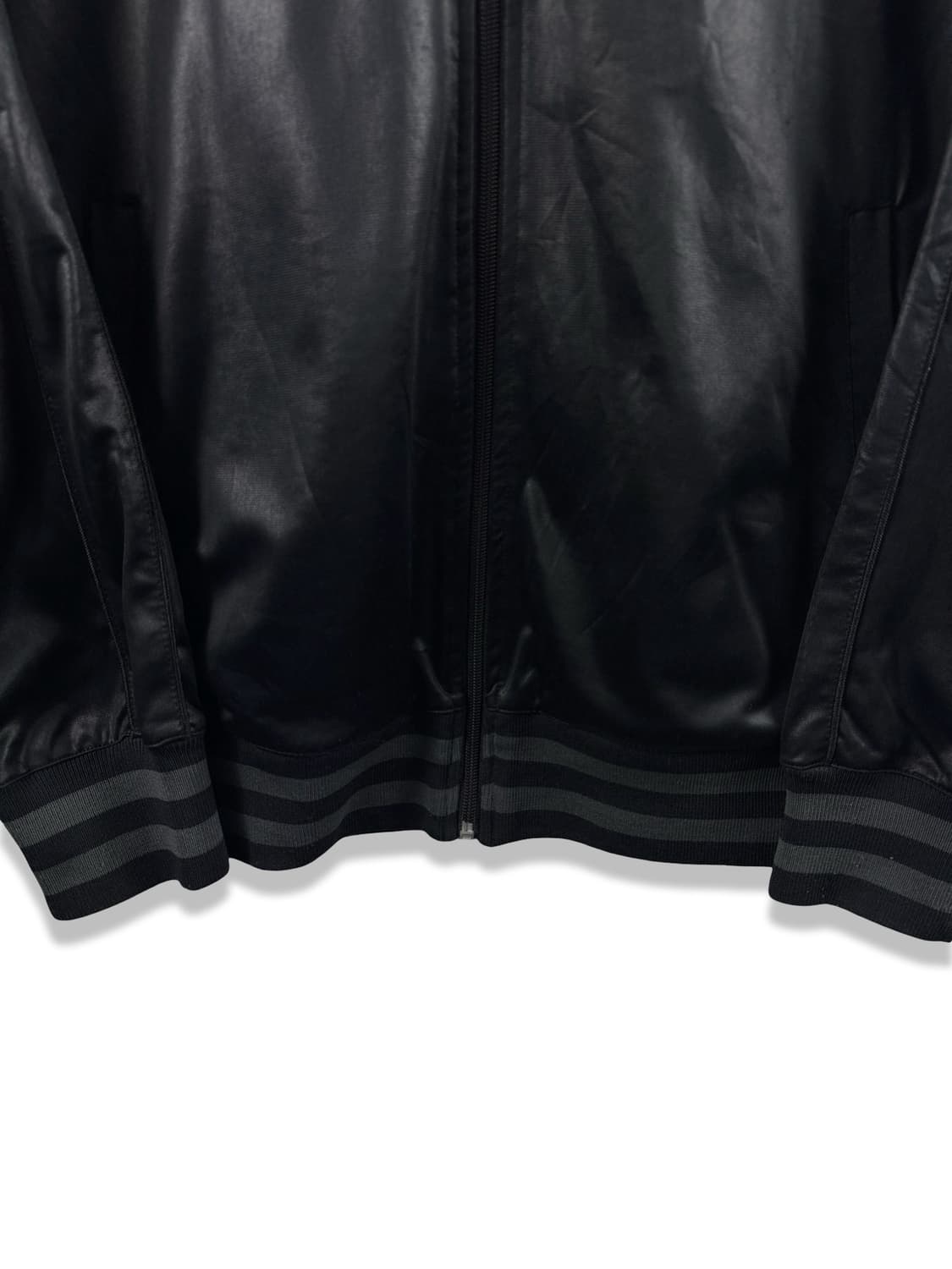 JPN 스컬 큐빌 대거디테일 유광후드집업2379 상품이미지5