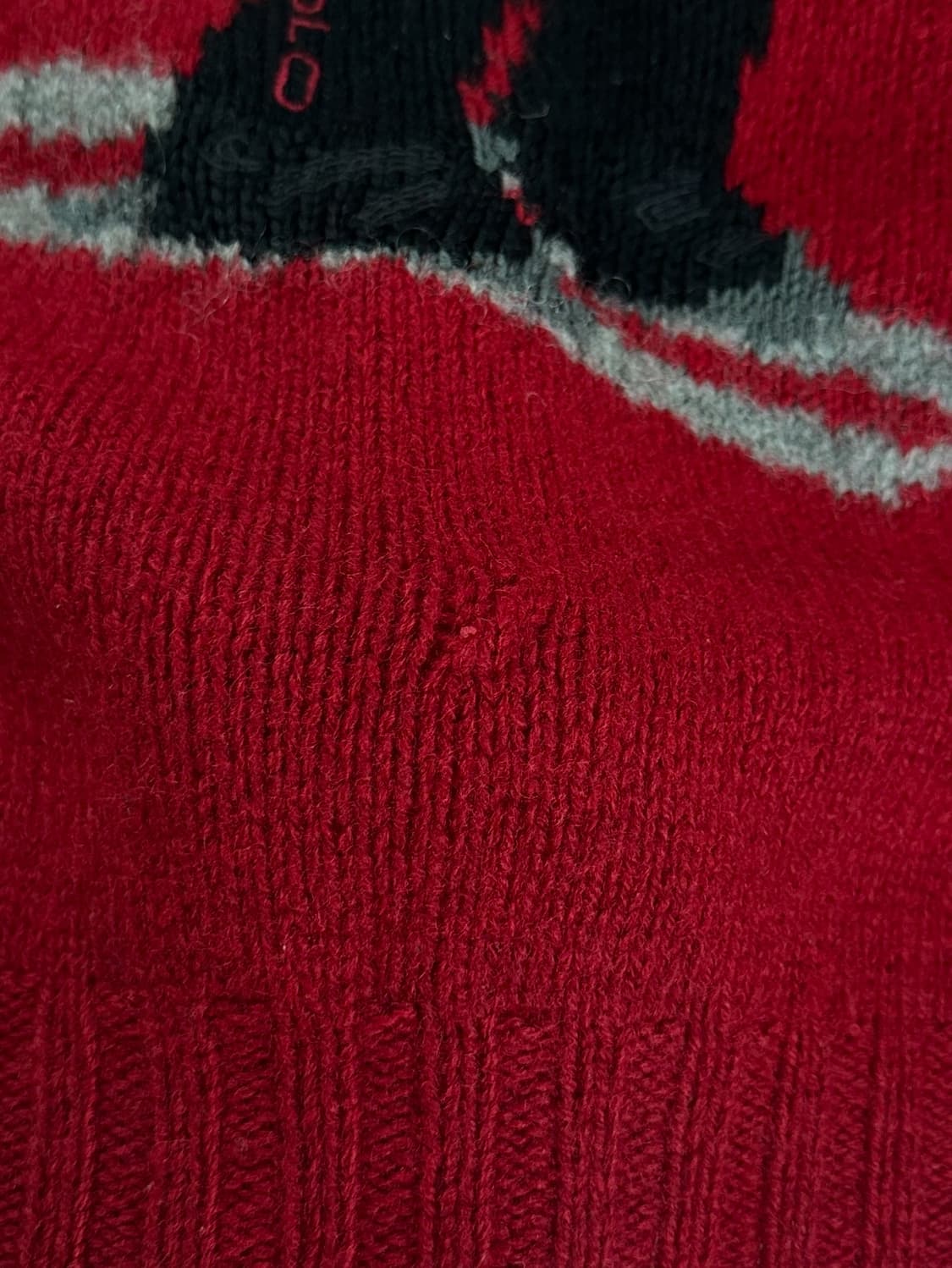 Polo 90s teddy bear ski knit 상품이미지3