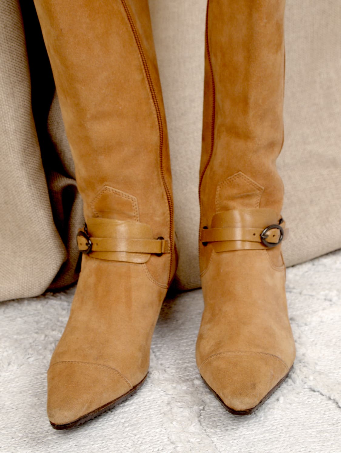 Suede Knee-high Boots 상품이미지4
