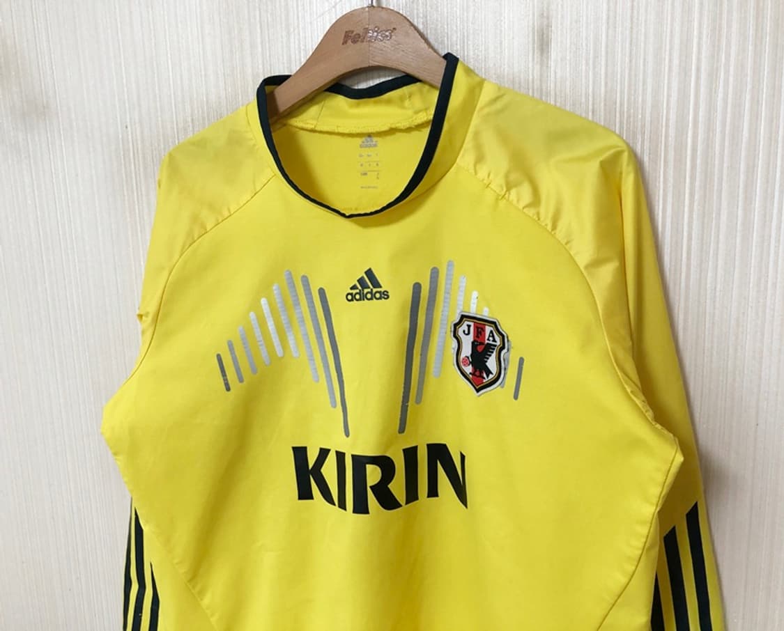 아디다스 12-13 일본축구국대 트레이닝(훈련용) 윈드셔츠 L(일본) 상품이미지6