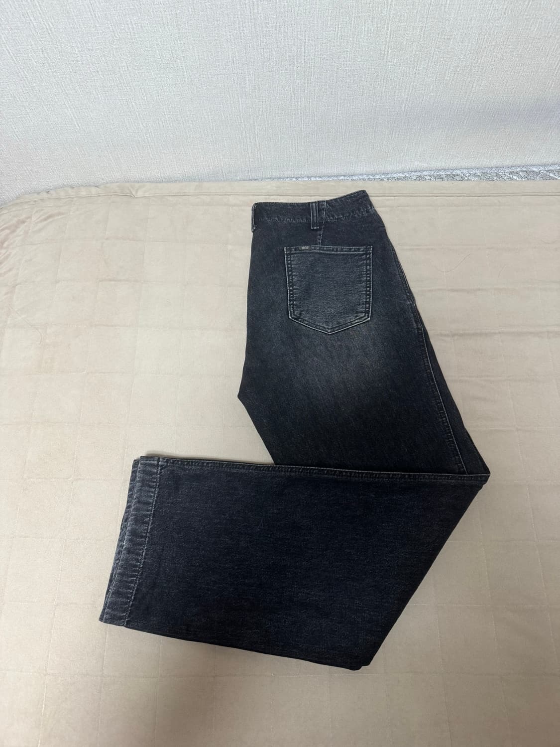 어나더오피스 페이드 블랙 데님 (1사이즈) 상품이미지3