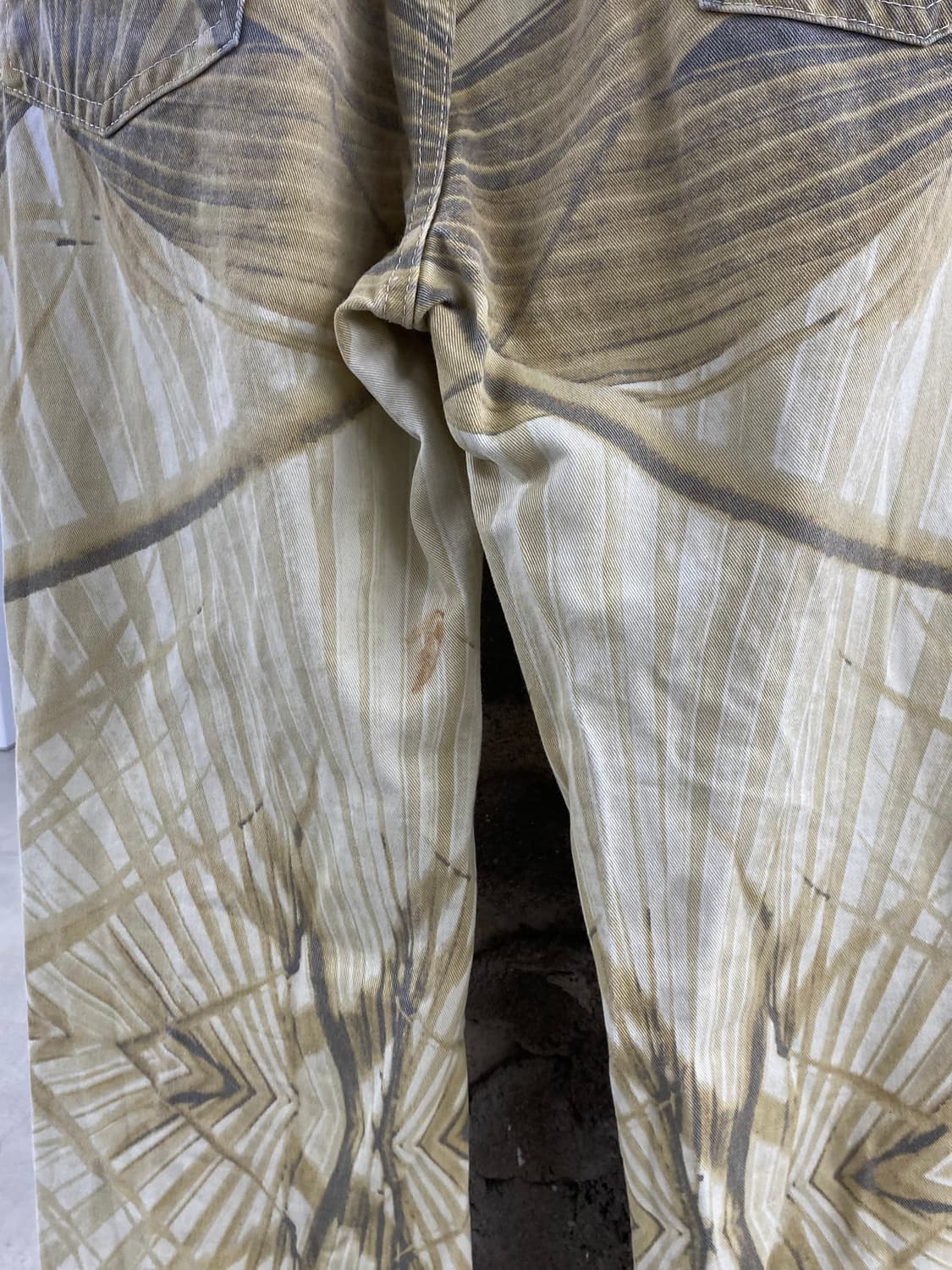 저스트 카발리 인타이싱 플레어 팬츠 상품이미지6